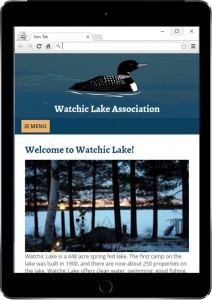 WLA Website iPad